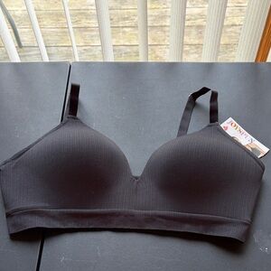 NWT JOYSPUN Wirefree Natural Lift Ribbed Fabric Bra Size XXXL